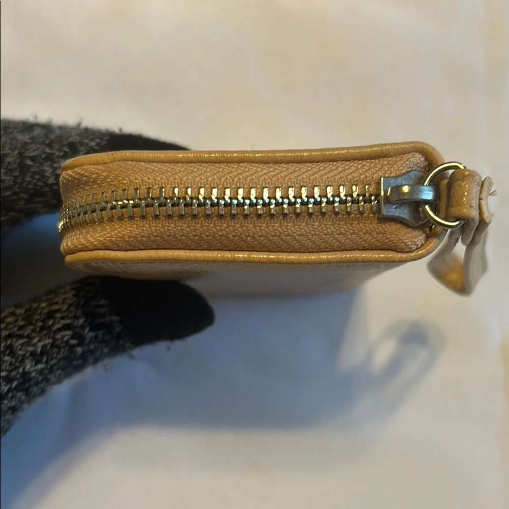 Typo Wristlet Tan Preloved